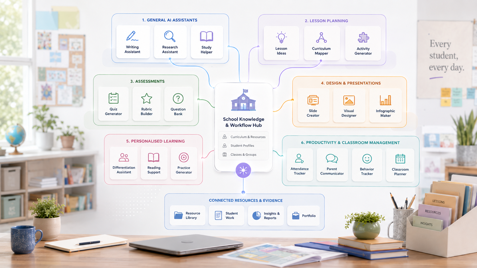 16 AI Tools Every Teacher Should Know in 2026 — and How to Make Them Work Together
