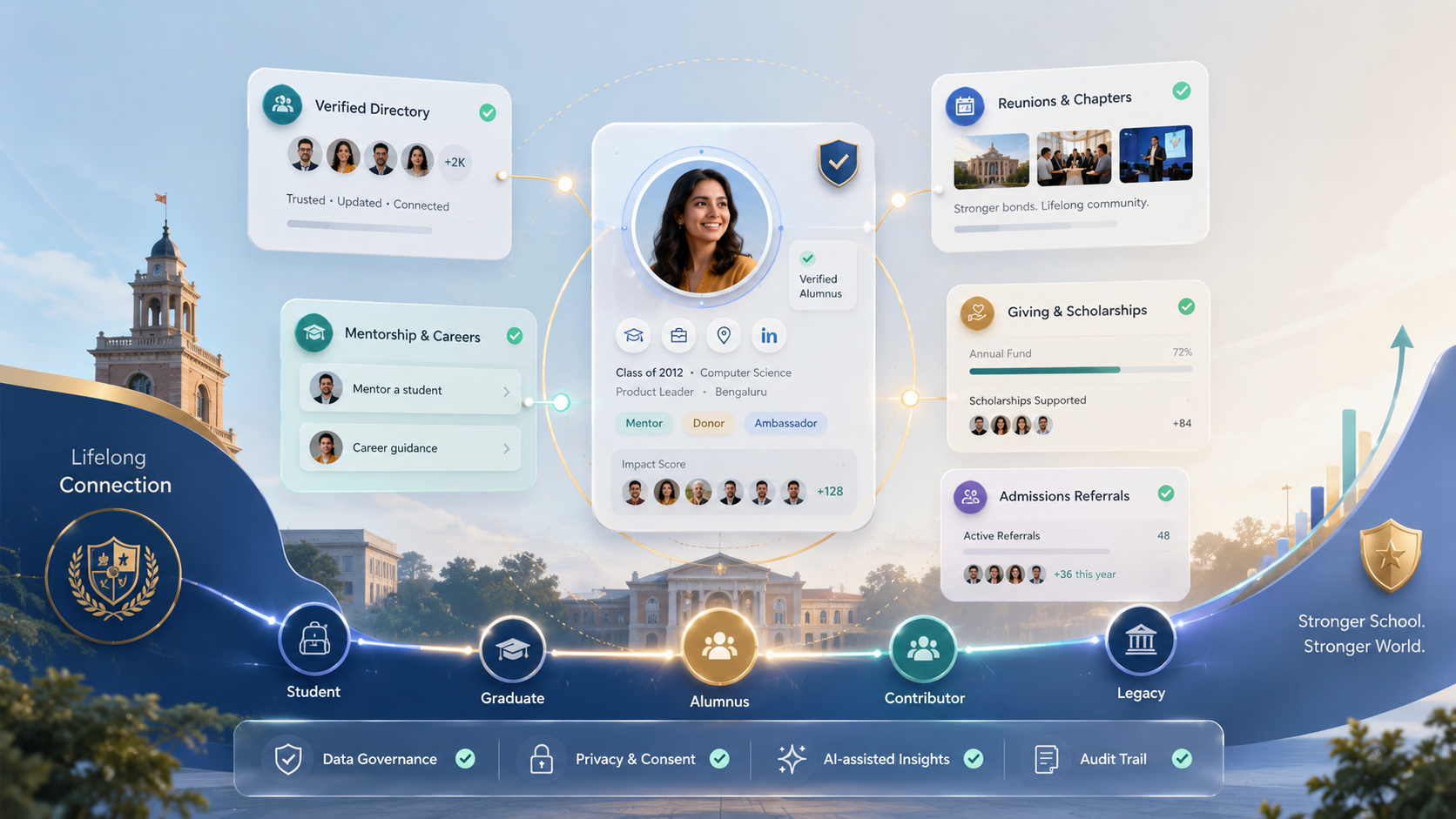 From Graduating Class to Living Network: The Alumni Playbook for Indian Schools